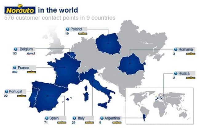 norauto in the world