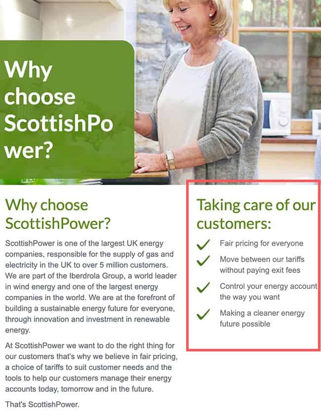 why to choose scottish power