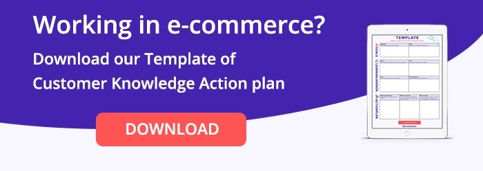 download our  Template of  Customer Knowledge  Action plan