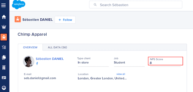 contact-profile-custom-field-salesforce-net-promoter-score