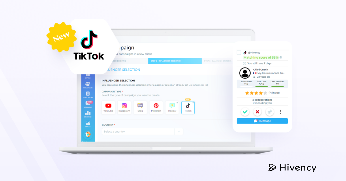 New-in: TikTok is now available on the Hivency platform